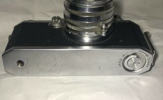 Estate Vintage Canon Rangefinder Camera & Serenar 50mm ƒ:1.  8 Lens Japan 6