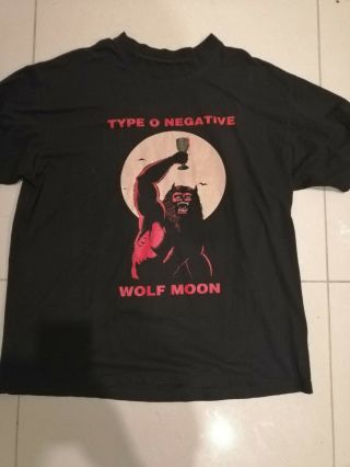 Vintage Type O Negative Full Moon Shirt Metal