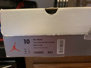 1998 Nike Air Jordan XIII 13 Flint Sz 10 OG Vintage 7