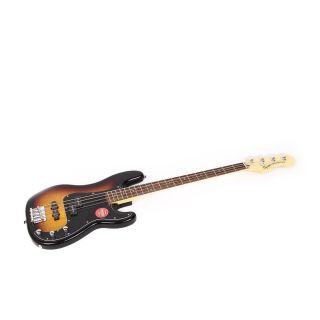 Squier Vintage Modified Precision Pj Bass Guitar - 3 - Color Sunburst Sku 1083093