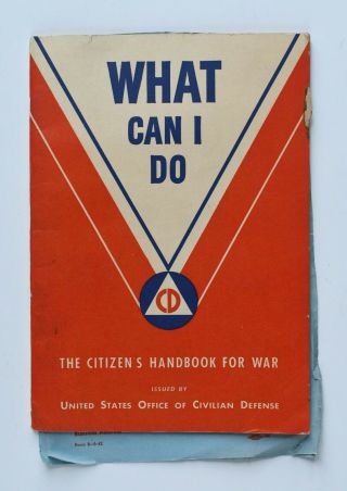 1942 What Can I Do: Citizen 