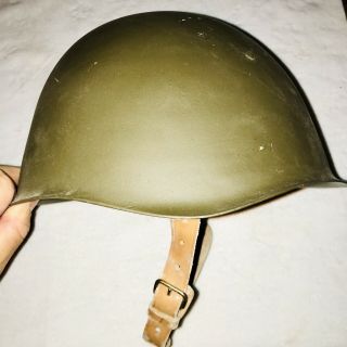 Wwii Style Soviet Russian Russia Ssh - 40 Steel Helmet