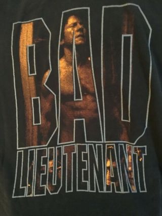 Bad Lieutenant Vintage Movie Film Tee T Shirt Abel Ferrara Harvey Keitel