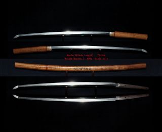 刀 KATANA Antique Japanese Long Sword 70.  2cm Unsigned 寿命 Jyumyo,  NBTHK Paper 3