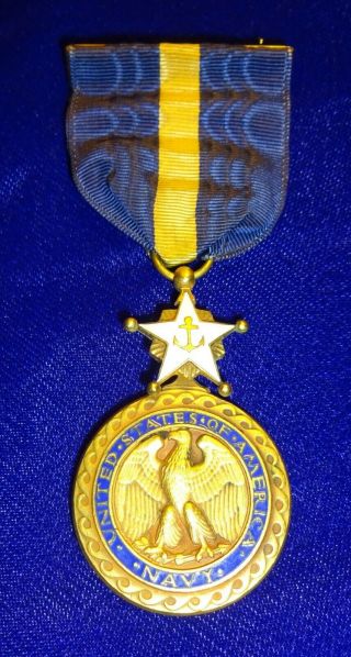 Ww2 Type American Us Navy Distinguished Service Medal