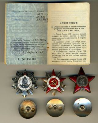 Order of 