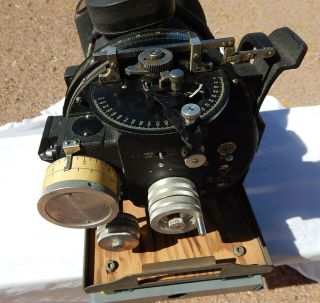 RARE WW 2 US AAF B - 17,  B - 24 B - 29 Bomber Norden Bombsight Type M - 9 with Stand 5