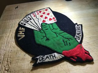 WWII/WW2 - US MARINES PATCH - VMF - 14 Fighter Squadron Death Dealers - USMC 6