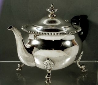 Tiffany Sterling Silver Tea Set c1960 Georgian - No Mono 6