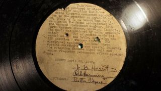 Hammond Organ / Hanert Electric Orchestra Recording 16 