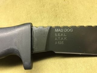 Mad Dog NAVY SEAL ATAK knife A series rare 3