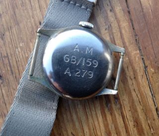 Vintage OMEGA CK - 2292 - WW2 RAF Military Issued ' Spitfire ' Wrist Watch.  6B - 159 7