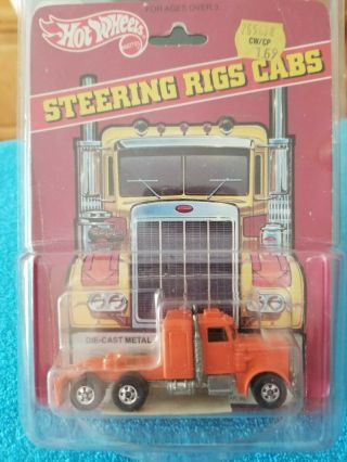 1982 Vintage Hot Wheels Steering Rigs Cabs Peterbilt No.  5672 2