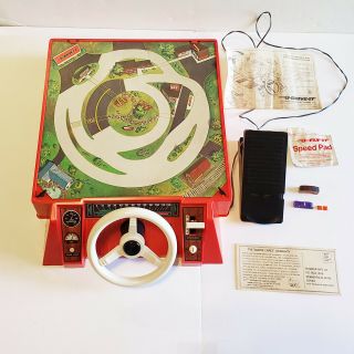 Vintage 1974 Schaper U - Drive - It Table Top Action Set Driving Game 801 w/ Box 2