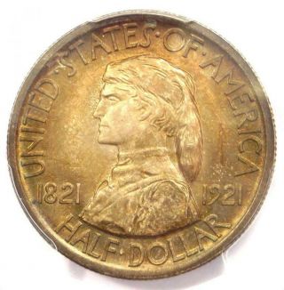 1921 Missouri Half Dollar 50c Coin - Pcgs Ms65 - Rare In Ms65 - $1,  500 Value