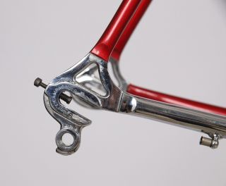 COLNAGO ESAMEXICO STEEL FRAMESET FRAME SET SARONNI RED ESA MEXICO 80s VINTAGE 10