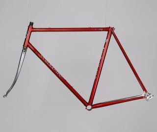 COLNAGO ESAMEXICO STEEL FRAMESET FRAME SET SARONNI RED ESA MEXICO 80s VINTAGE 2