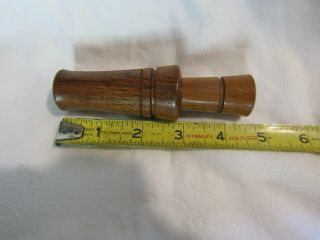 RARE VINTAGE IVERSON DUCK CALL W/ INSTRUCTIONS 6