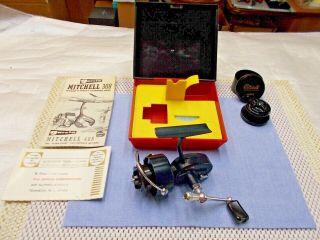 Vintage Garcia Mitchell 408 Ul Spin Reel In Boxed Set Only Very Gently