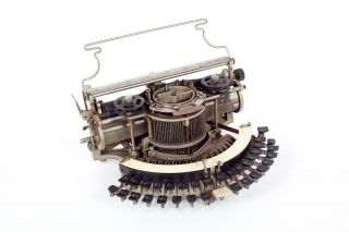 Vintage C1905 " Hammond No.  2 " Curved Keyboard Typewriter
