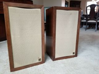 Vintage Acoustic Research Ar - 3 Ar3 Speakers Bought,  Well Taken Care Of