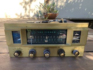 Vintage 1950s Fisher 500 Ta500 Mono Receiver Project Some Tubes