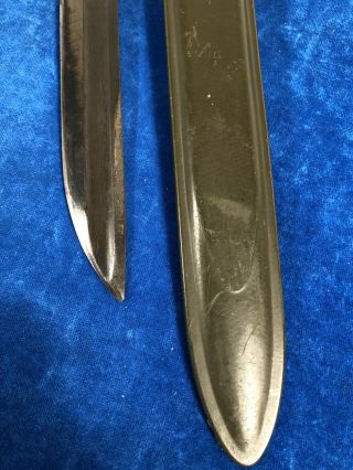 VERY RARE WW2 US M1 GARAND BAYONET WT WILDE TOOL 1942 w SHEATH WWII 5