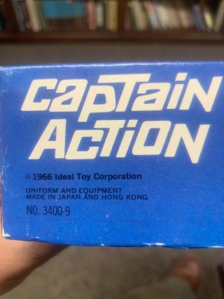 VINTAGE 1966 IDEAL CAPTAIN ACTION FIGURE 9