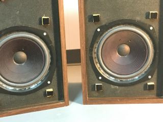 Vintage Large Advent Loudspeakers (pair),  Walnut - finish Vinyl Clad Cabinet 3