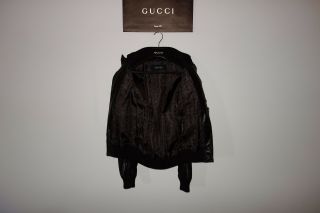 Gucci Chocolate MADONNA Leather Bomber Jacket 48 IT (S - M),  C.  RONALDO,  RARE,  62pics 4