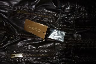 Gucci Chocolate MADONNA Leather Bomber Jacket 48 IT (S - M),  C.  RONALDO,  RARE,  62pics 6