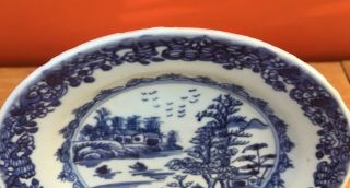 Antique 18th Century Qing Chinese Export Porcelain Blue and White Plate 2