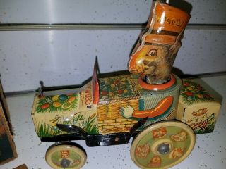 Vintage tin wind up toys marx and lindstrom 2