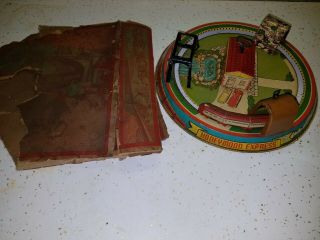 Vintage tin wind up toys marx and lindstrom 4