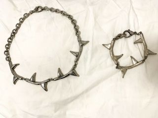 Vintage Thorn Necklace & Bracelet Set