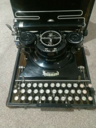 Stunning Vintage Hammond Multiplex Typewriter