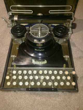 Stunning Vintage Hammond multiplex Typewriter 2