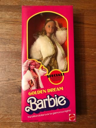 Barbie Vintage 1980 Superstar Era No 3533 Golden Dream Special Edition Doll Nrfb