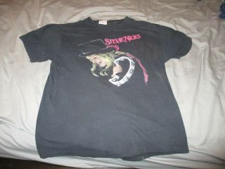 Vtg 1989 Stevie Nicks Back To The Other Side Of Mirror Concert Tour T - Shirt Xl