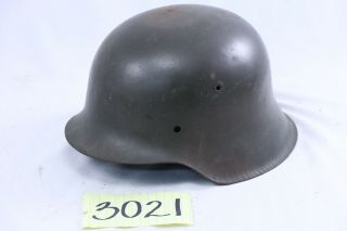 Wwii German Army Helmet Shell - Size 64