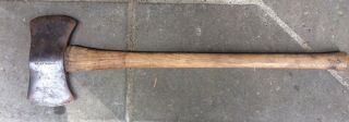 Vintage 2 1/2 True Temper Flint Edge Kelly Double Bit Cruiser Axe