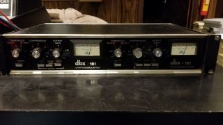 Vintage Dbx 161two Channel Compresor