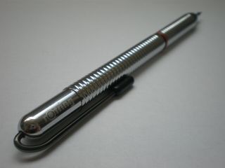Vintage Rotring 900 Side Knock Shiny Chrome Mechanical Pencil.