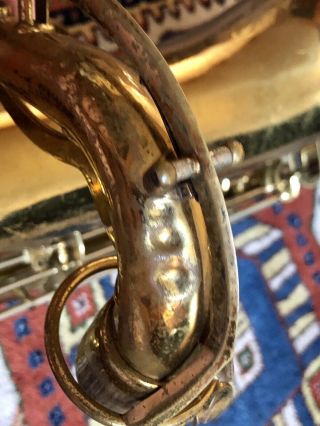 1946 King Zephyr Tenor Saxophone HN White Vintage 12
