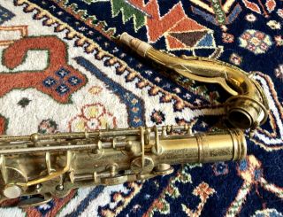 1946 King Zephyr Tenor Saxophone HN White Vintage 6