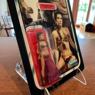 STAR WARS - SLAVE LEIA Figure from RETURN OF THE JEDI - Custom Vintage Cardback 4