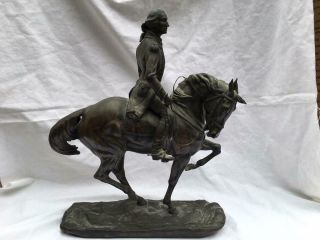 Rare Royal Worcester George Washington Bronze Statue By Bernard Winskill 5/15