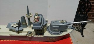 Vintage Remco Fighting Lady Motorized Assault Battleship - - 3