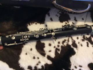 Vintage All Selmer Paris Centered Tone E Or B Flat Wood Clarinet & Case 8