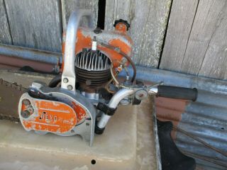 Vintage Rexo LS Petrol Chainsaw.  Example.  Will Ship Worldwide 2